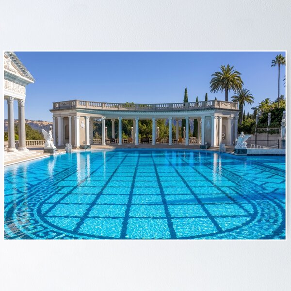 Item preview, Hearst Castle Neptune Pool View designed and sold by jrtwynam.