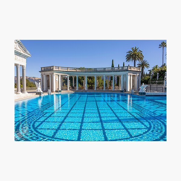 Item preview, Hearst Castle Neptune Pool View designed and sold by jrtwynam.