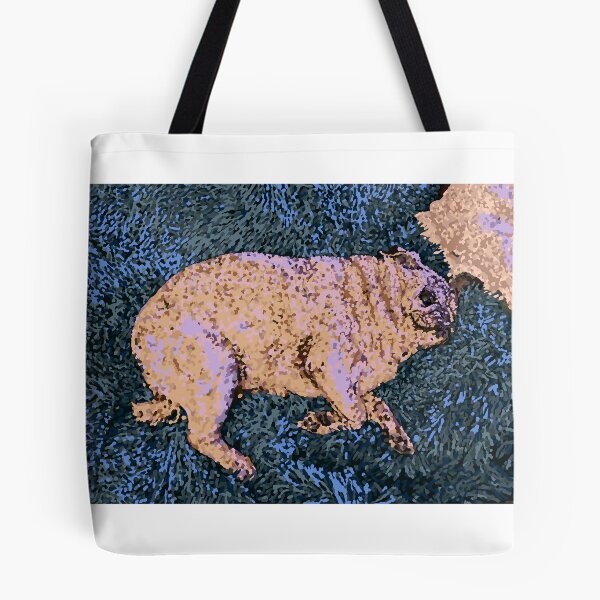 Item preview, Pug in Pointillism designed and sold by Hailey Dorritie.