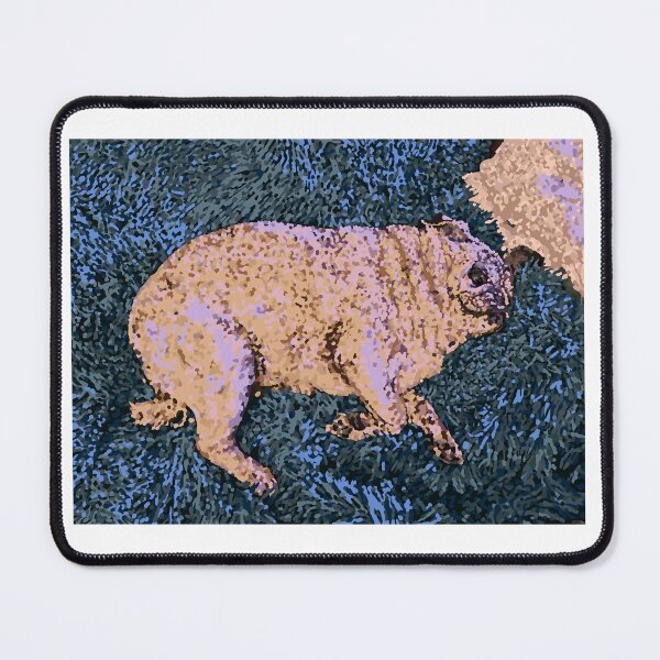 Item preview, Pug in Pointillism designed and sold by Hailey Dorritie.
