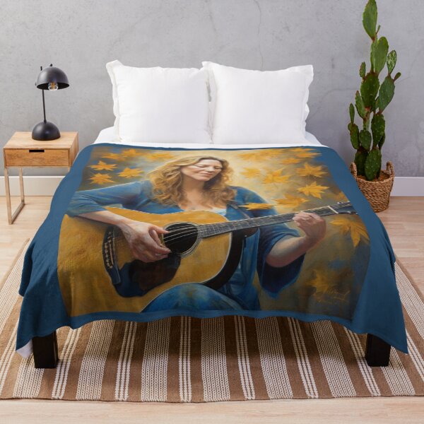 Item preview, "Golden Serenity: Susan Tedeschi's Maple Blues" designed and sold by Artisticanvas.