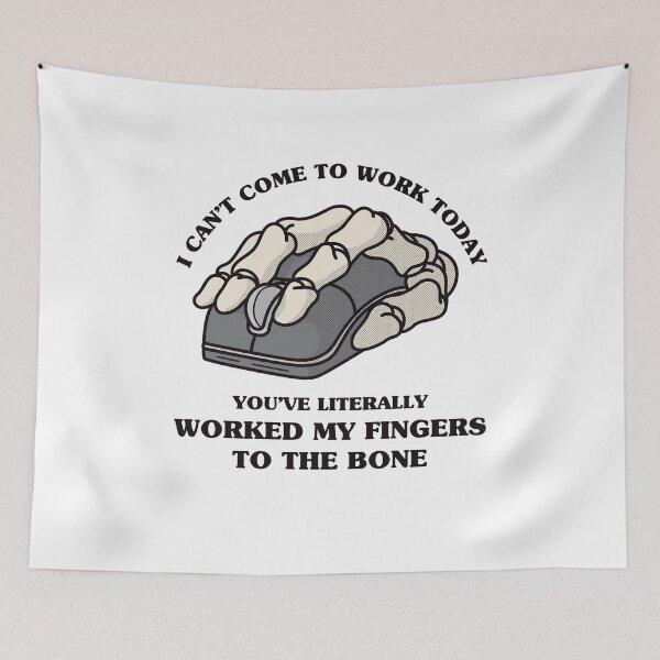 Item preview, You worked my fingers to the bone - fingers worked to the bone designed and sold by messy-nessie.