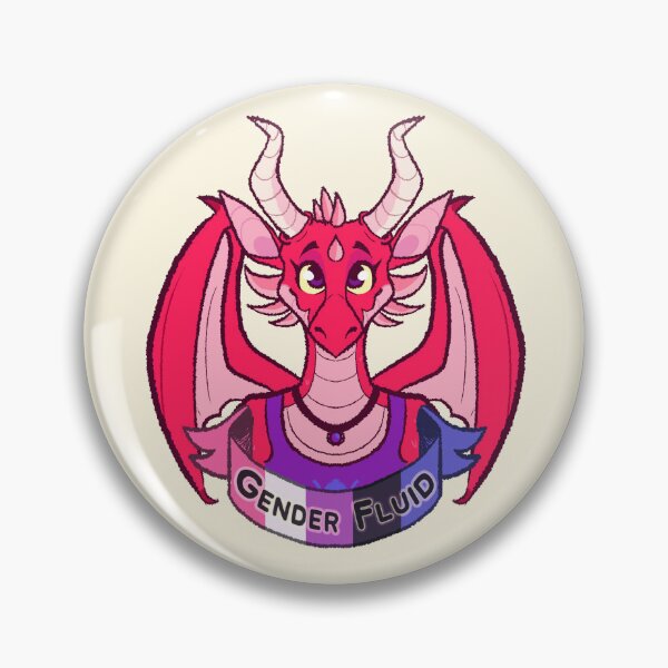 Item preview, Gender Fluid Dragon designed and sold by HenryJDoe.