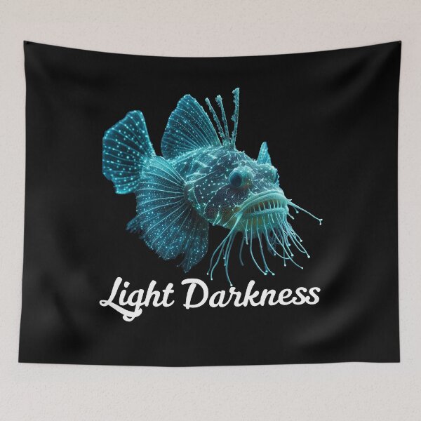 Item preview,  Anglerfish Light Darkness - Funny Anglerfish Lover  designed and sold by Smix Pixels.