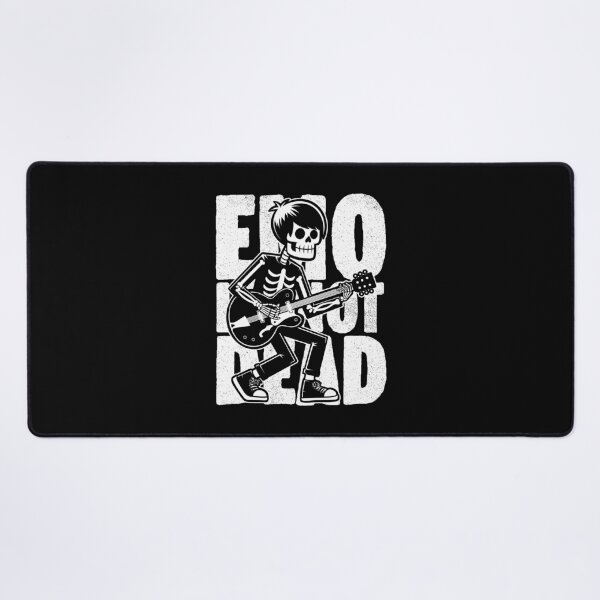 Item preview, Emo Is Not Dead - Music Skeleton Gift designed and sold by Studio Mootant.