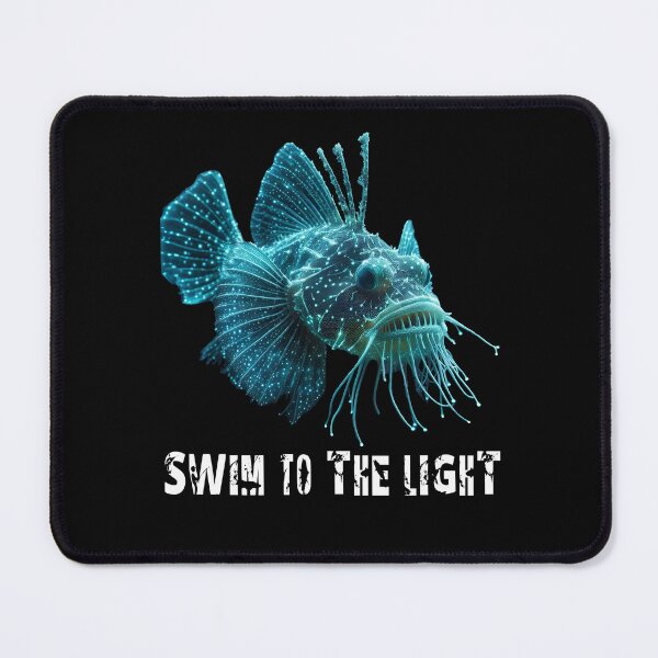 Item preview, Anglerfish Swim To The Light  - Funny Anglerfish Lover  designed and sold by Smix Pixels.