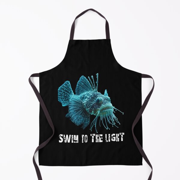 Item preview, Anglerfish Swim To The Light  - Funny Anglerfish Lover  designed and sold by Smix Pixels.