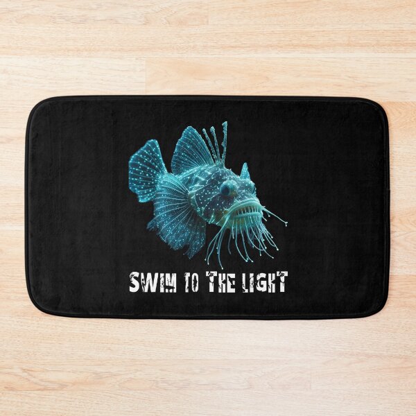 Item preview, Anglerfish Swim To The Light  - Funny Anglerfish Lover  designed and sold by Smix Pixels.