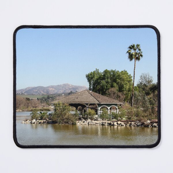 Item preview, Lindo Lake Boathouse designed and sold by heatherfriedman.