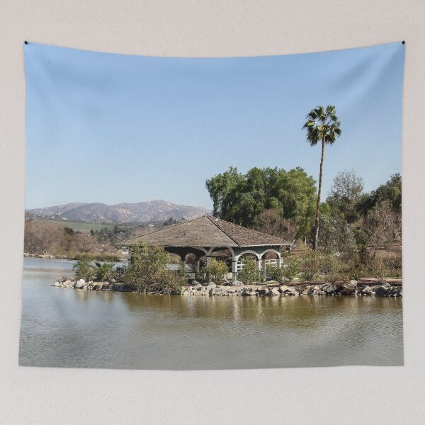 Item preview, Lindo Lake Boathouse  designed and sold by heatherfriedman.