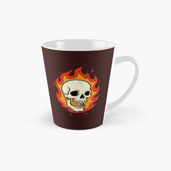 Item preview, flaming skull designed and sold by ThirtyNumber.
