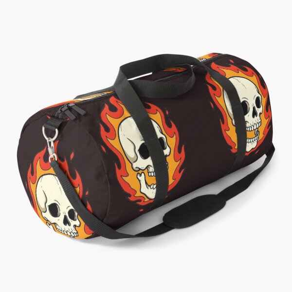 Item preview, flaming skull designed and sold by ThirtyNumber.