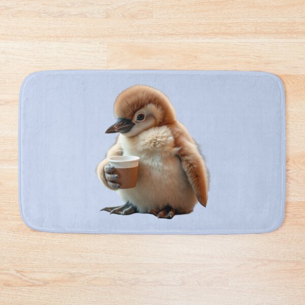 Item preview, Baby pesto penguin with caffe designed and sold by Dakson Design - Fantasy Art.