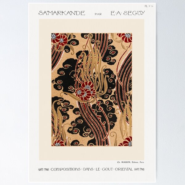 Item preview, E.A SEGUY 38 designed and sold by SHAMPAIN-ART-CO.