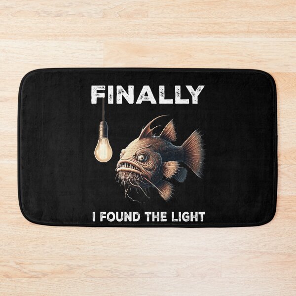 Item preview,  Anglerfish I Found The Light  - Funny Anglerfish Lover  designed and sold by Smix Pixels.