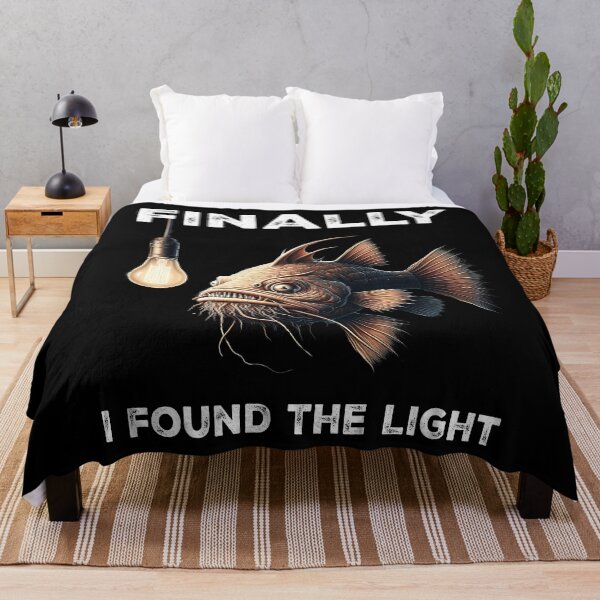 Item preview,  Anglerfish I Found The Light  - Funny Anglerfish Lover  designed and sold by Smix Pixels.