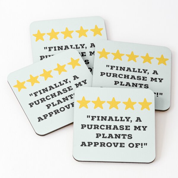 Item preview, Plant Parents/Plant Lovers Reviews Funny 5 Star Review #1 designed and sold by Jollys-ArtShop.