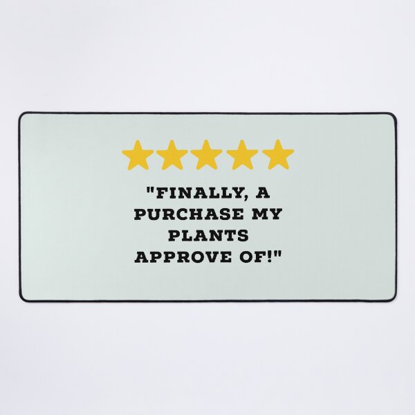 Item preview, Plant Parents/Plant Lovers Reviews Funny 5 Star Review #1 designed and sold by Jollys-ArtShop.