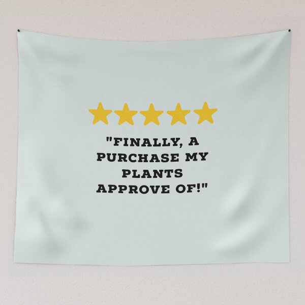 Item preview, Plant Parents/Plant Lovers Reviews Funny 5 Star Review #1 designed and sold by Jollys-ArtShop.