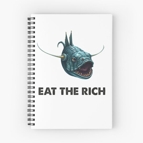 Item preview,  Anglerfish Eat The Rich  - Funny Anglerfish Lover  designed and sold by Smix Pixels.