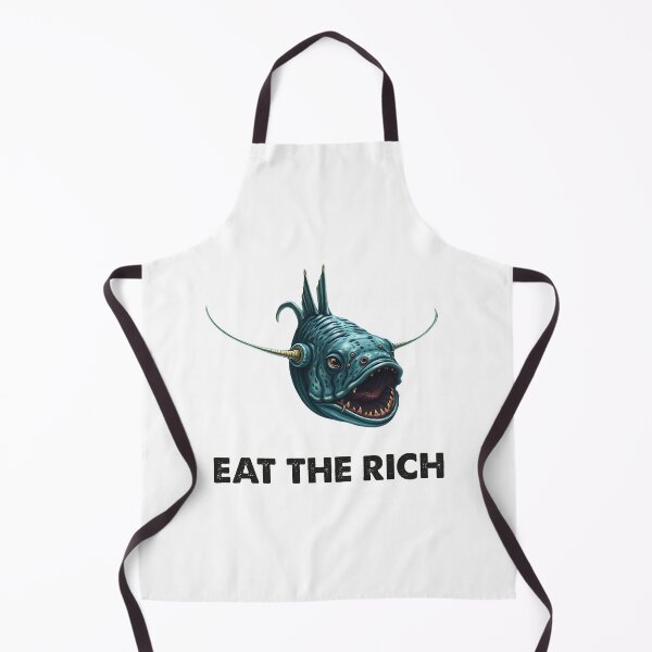 Item preview,  Anglerfish Eat The Rich  - Funny Anglerfish Lover  designed and sold by Smix Pixels.
