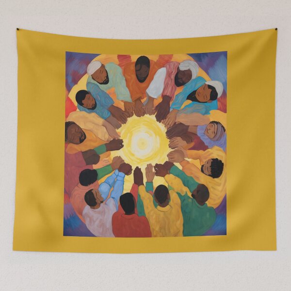 Item preview, "Circle of Unity: Embracing Diversity and Harmony" designed and sold by Artisticanvas.