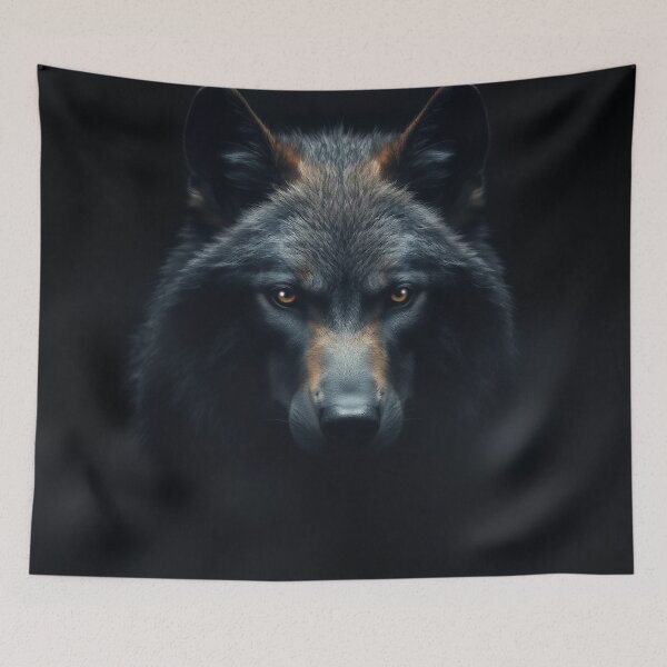 Item preview, Alpha Grey Wolf Portrait designed and sold by Skye Ryan-Evans.