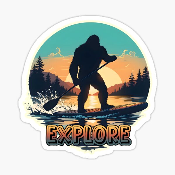 Artikel-Vorschau von Bigfoot-Paddleboarding, designt und verkauft von robro31.