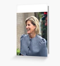 Sophie. Countess of Wessex Greeting Card