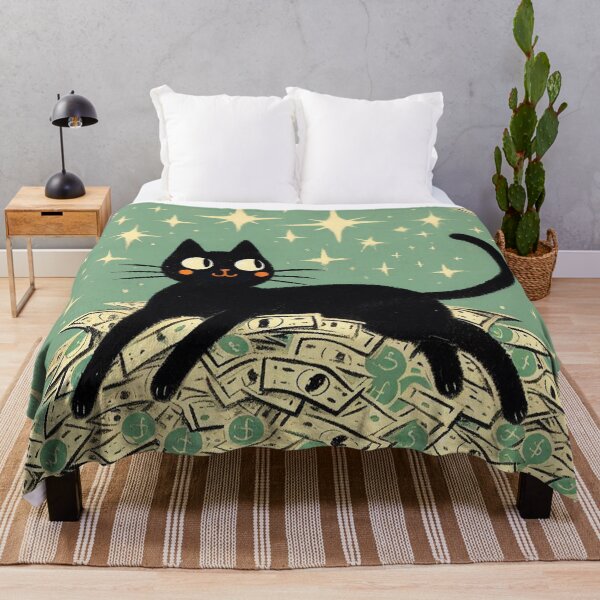 Item preview, Lucky Black Cat Stash designed and sold by zzz888.