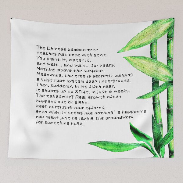 Item preview, Parable of The Bamboo Tree designed and sold by Emilyromrell.