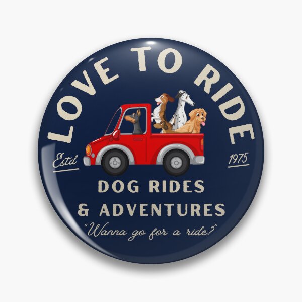 Item preview, Love To Ride Dog Rides & Adventures Wanna Go For A Ride designed and sold by AussieMomma.