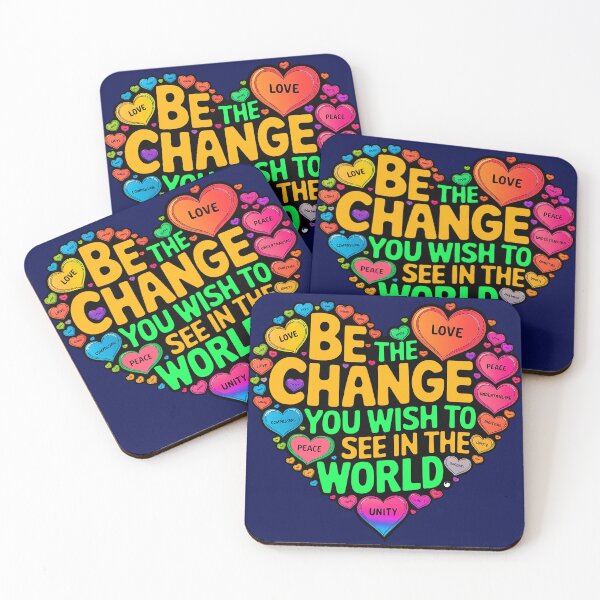 Item preview, Be The Change You Wish To See In The World designed and sold by DBM Photo Art 1.