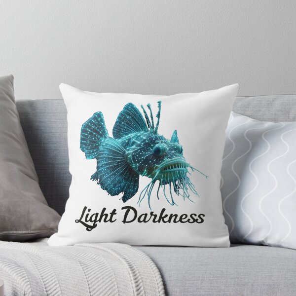 Item preview, Anglerfish Light Darkness - Funny Anglerfish Lover  designed and sold by Smix Pixels.
