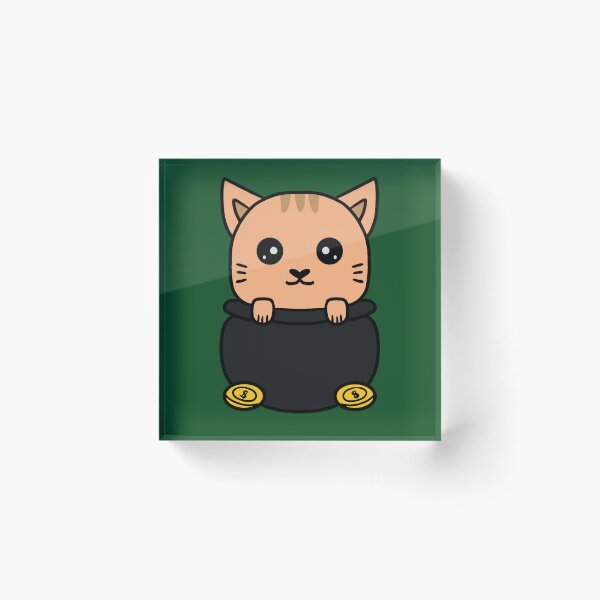 Item preview, Purrfect Pot O Gold designed and sold by Kitty Enterprise.