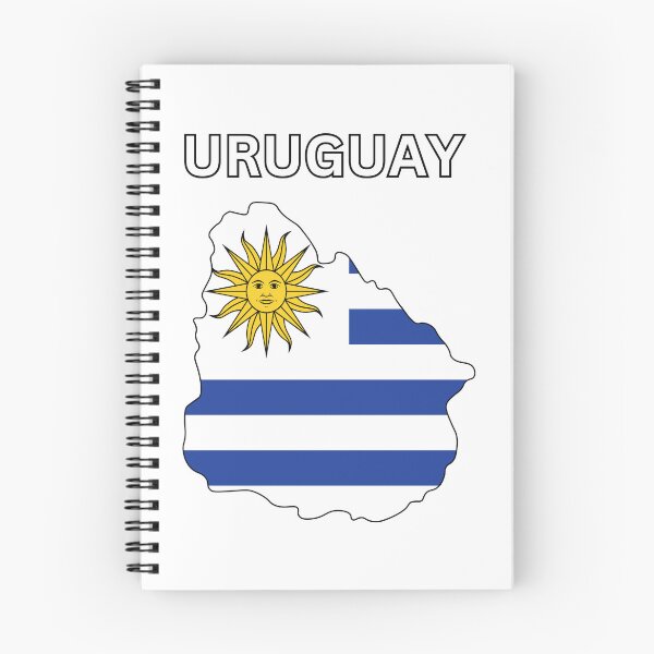 Item preview, Uruguay flag map designed and sold by atomstartup.