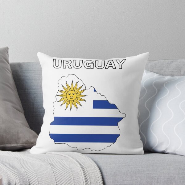 Item preview, Uruguay flag map designed and sold by atomstartup.