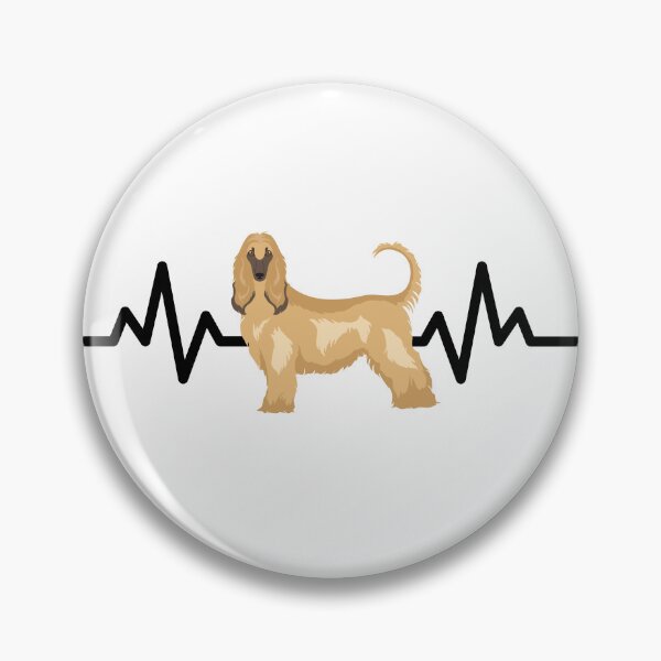 Item preview, Afghan Hound Heartbeat designed and sold by TheAnimalZ00.