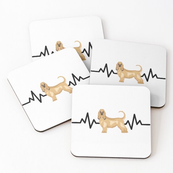Item preview, Afghan Hound Heartbeat designed and sold by TheAnimalZ00.