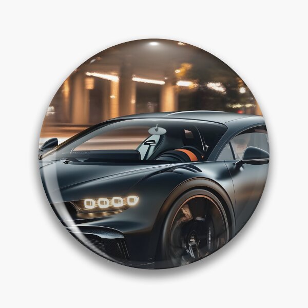Item preview, Black Bugatti Chiron Super Sport Poster – Luxury Hypercar Wall Art IV designed and sold by AutoPopStudio.