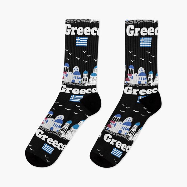 Item preview, Greek trip souvenir Greek architecture Greece flag Greek vacation designed and sold by Artstastic.