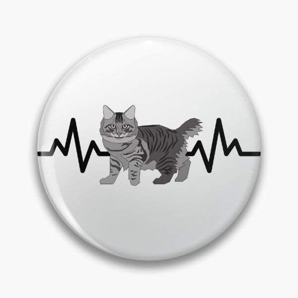 Item preview, American Bobtail Cat Heartbeat designed and sold by TheAnimalZ00.