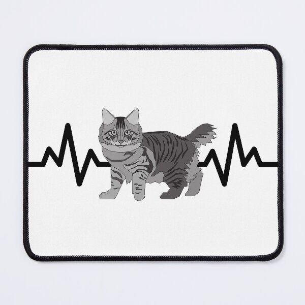 Item preview, American Bobtail Cat Heartbeat designed and sold by TheAnimalZ00.