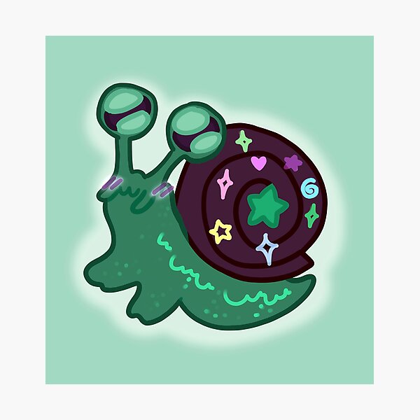 Item preview, Silly little slime guy designed and sold by SnailOverLord.
