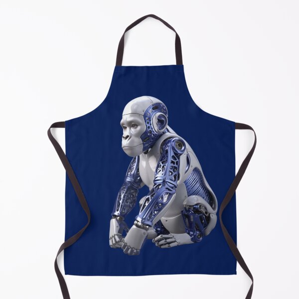 Item preview, Robotic Ape Guardian designed and sold by Dakson Design - Fantasy Art.