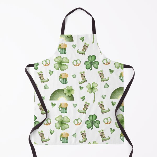 Item preview, St. Patrick's Day Green Seamless Pattern designed and sold by shazdesign24.