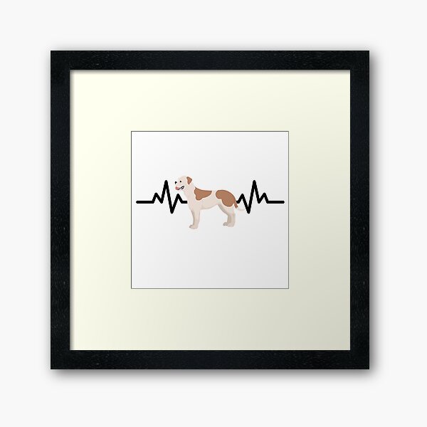 Item preview, American Bulldog Heartbeat designed and sold by TheAnimalZ00.