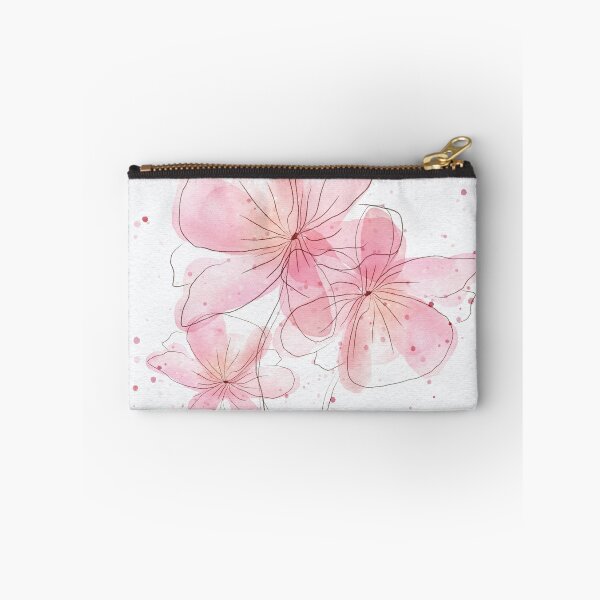 Item preview, Beautiful and delicate watercolor pink flowers  designed and sold by M.Graphic.