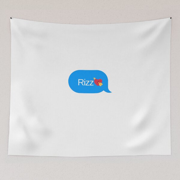 Item preview, Rizz iMessage Text Bubble – Cool & Funny Gen Z Design designed and sold by HSisterhood.