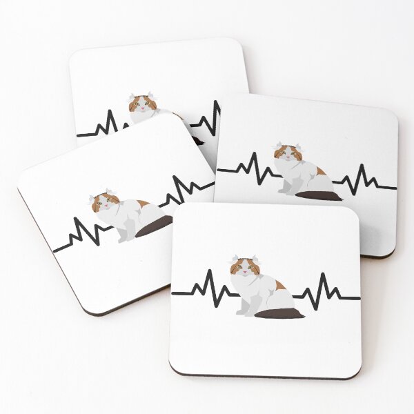 Item preview, American Curl Cat Heartbeat designed and sold by TheAnimalZ00.
